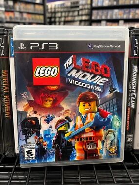 LEGO Movie Videogame PS3 Complete CIB Like New Disc